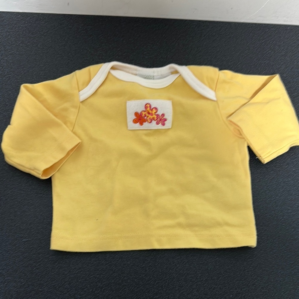 Circo Yellow and White Long Sleeve Tee 90’s